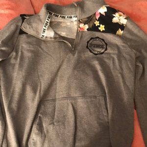 Gray PINK pullover